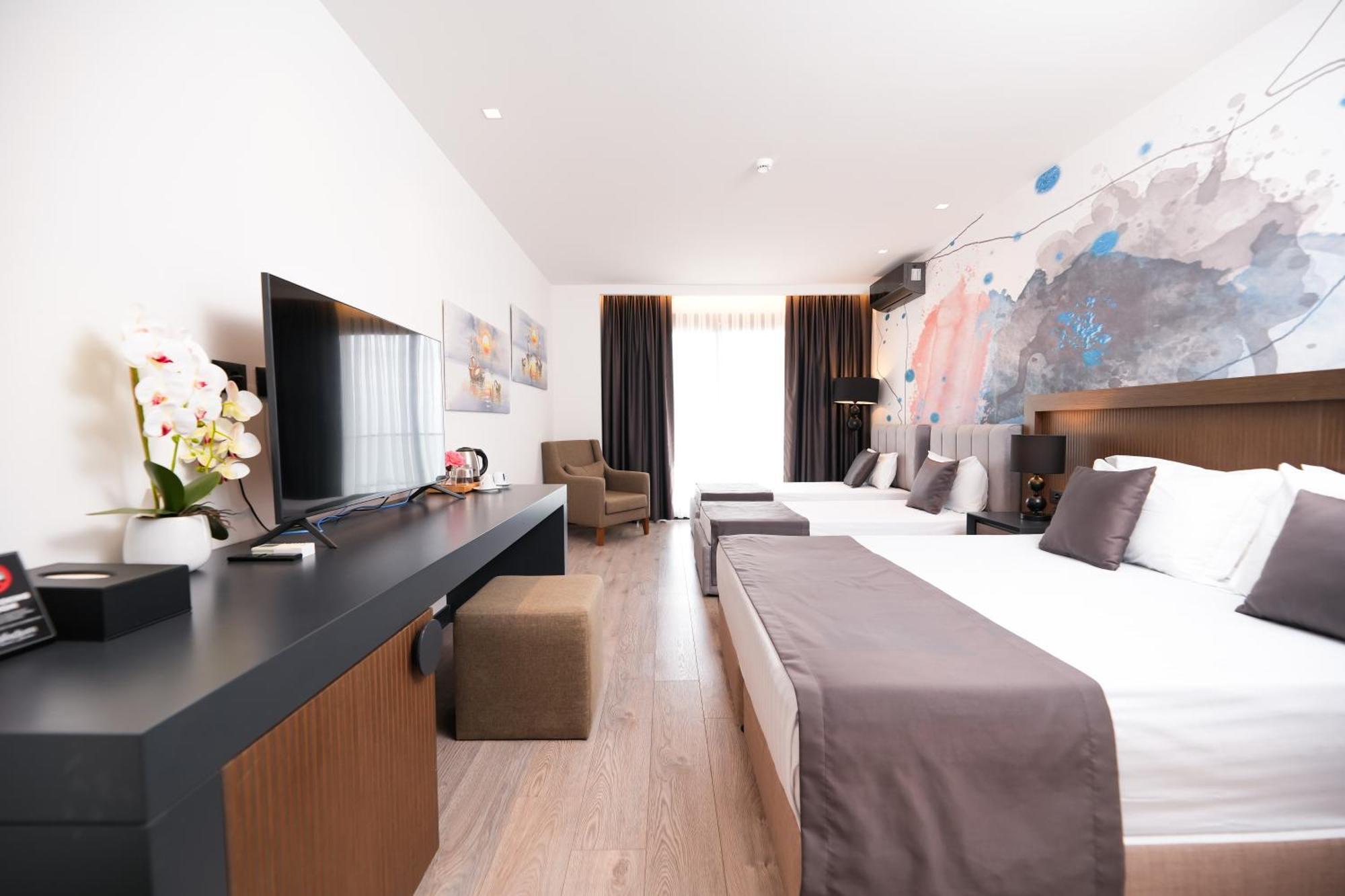 Palladium Beach Hotel- Private Beach Included Dhërmi Zewnętrze zdjęcie